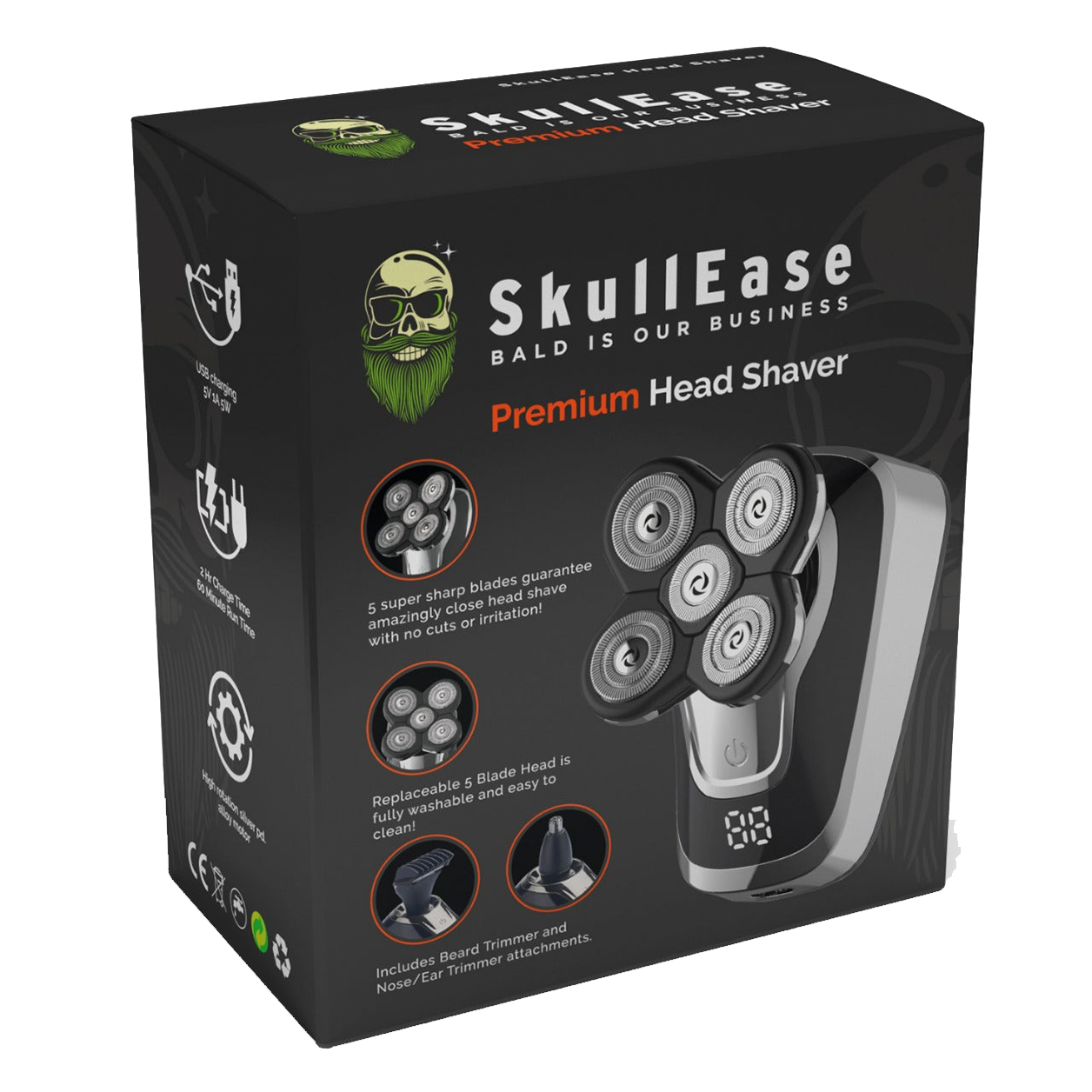 SkullEase Premium Head Shaver